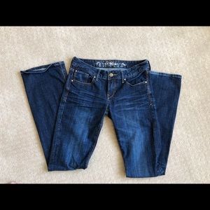 Express Stella Jeans Barely Boot Cut